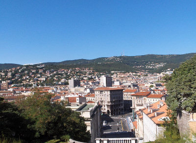 Vy över Trieste